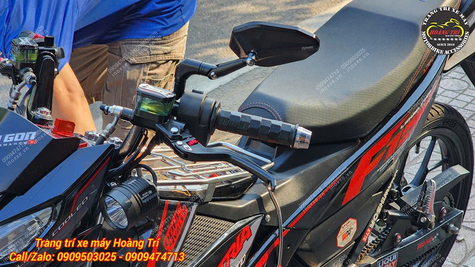 Tay thắng/Tay côn bình dầu liền RCB mẫu E3