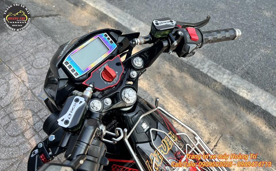 Tay thắng/Tay côn bình dầu liền RCB mẫu E3