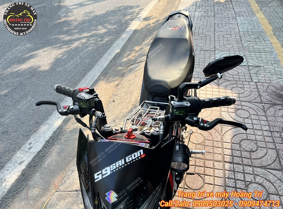 Tay thắng/Tay côn bình dầu liền RCB mẫu E3