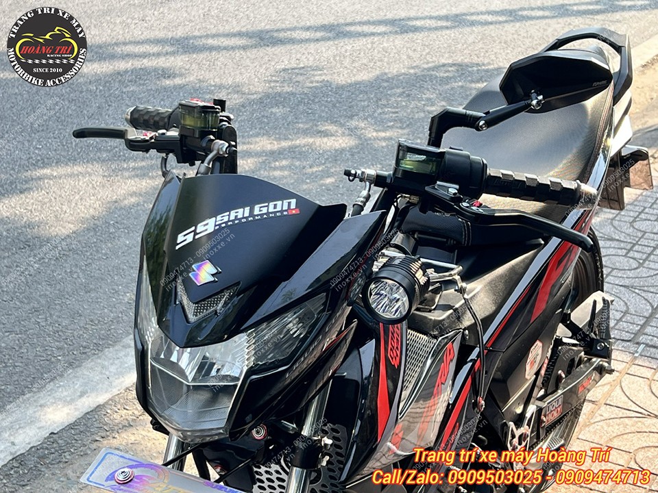 Tay thắng/Tay côn bình dầu liền RCB mẫu E3