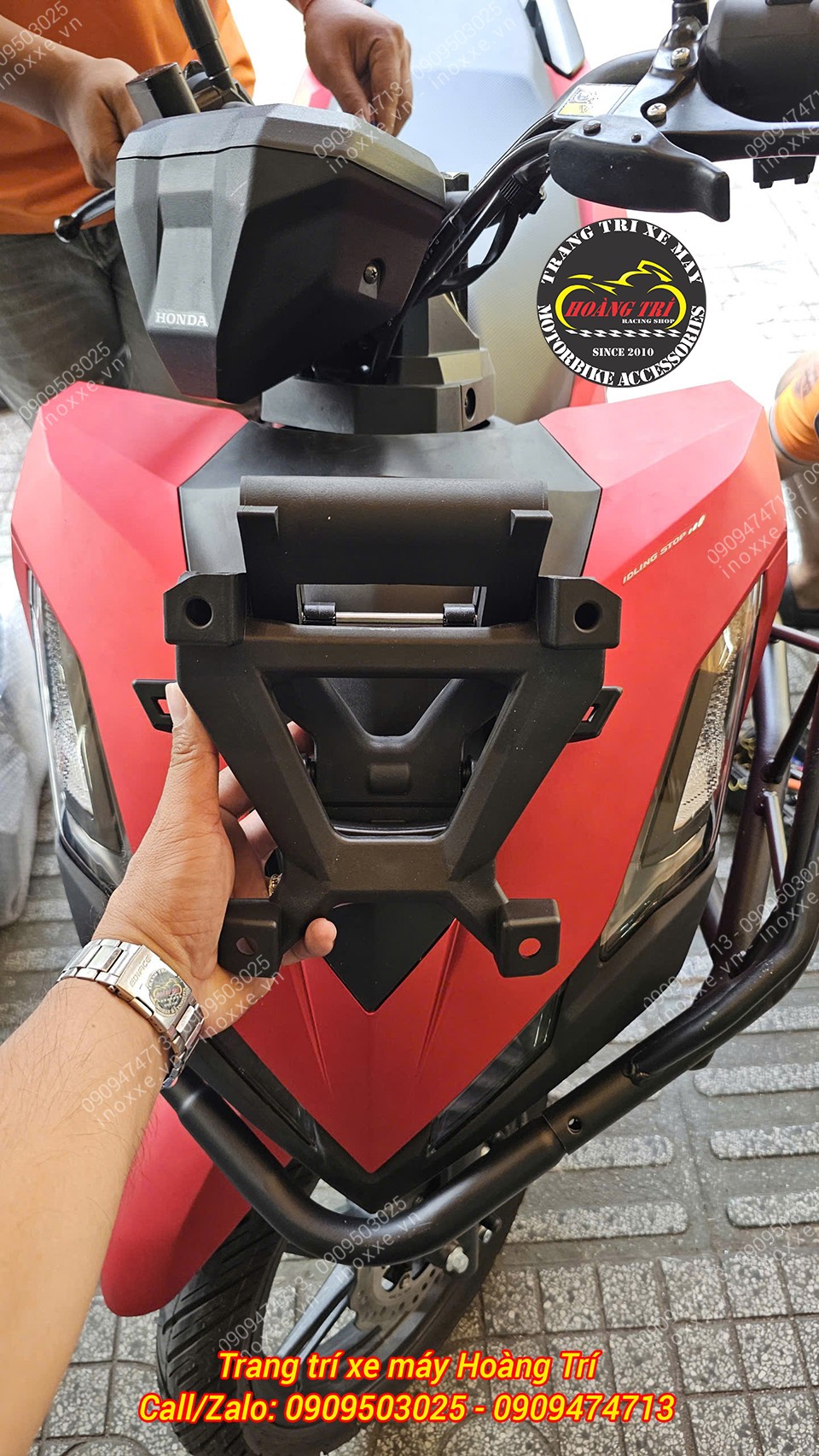 Kính chắn gió ADV-Zhi.Pat độ cho xe Vario 125/150 2025-2026