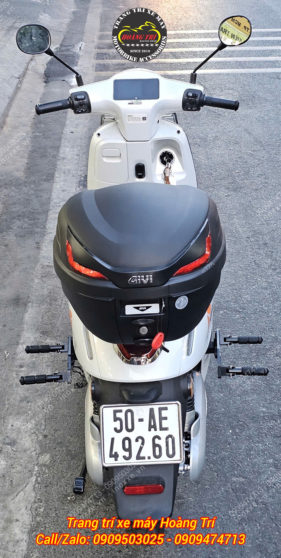 Baga sau nối dài Yadea Osta