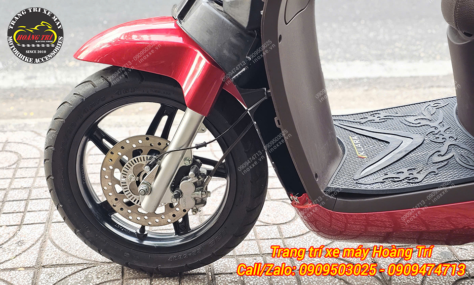 Độ phanh ABS cho xe máy điện Vinfast Klara