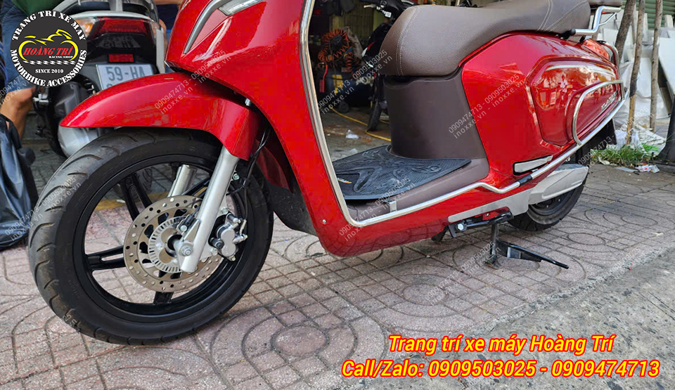 Độ phanh ABS cho xe máy điện Vinfast Klara