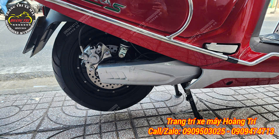 Độ phanh ABS cho xe máy điện Vinfast Klara