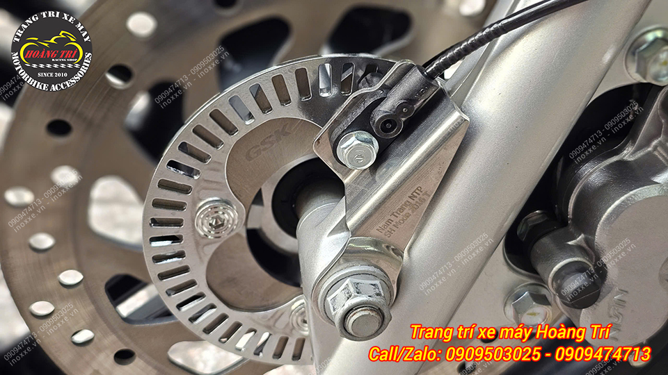 Độ phanh ABS cho xe máy điện Vinfast Klara