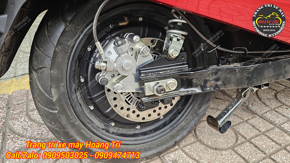 Độ phanh ABS cho xe máy điện Vinfast Klara