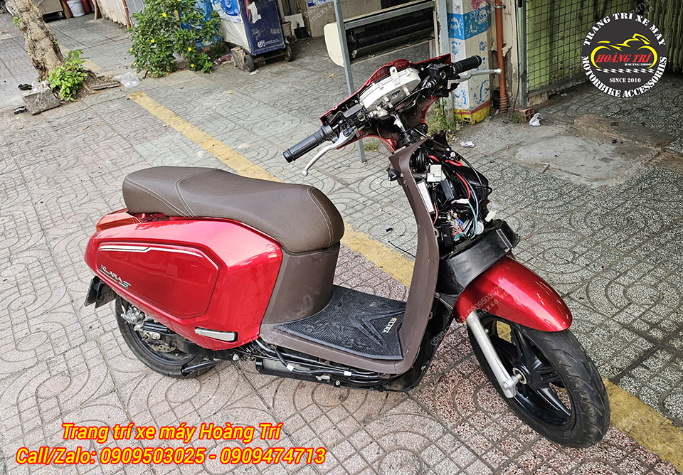 Độ phanh ABS cho xe máy điện Vinfast Klara