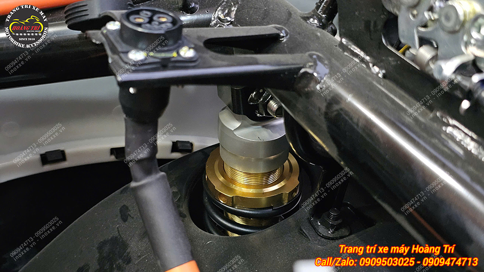 Phuộc sau YSS xe máy điện EVO