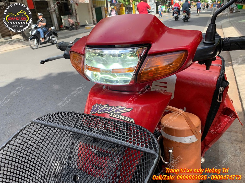 Đèn 2 tầng Zhi.Pat lắp cho xe Wave nhỏ