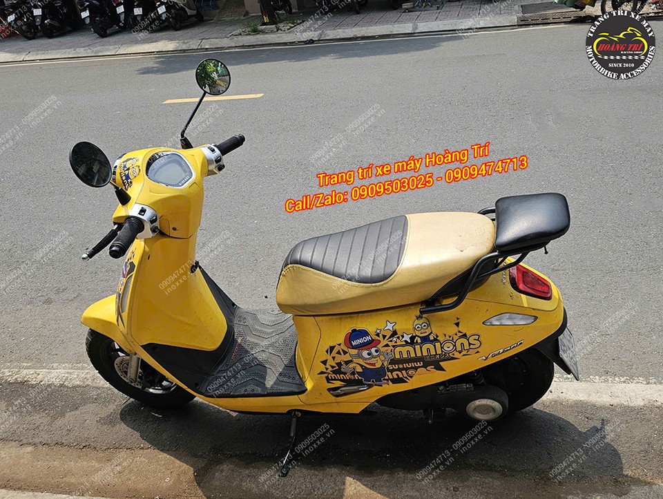 Baga sau xe máy điện EVO mẫu MV có nệm