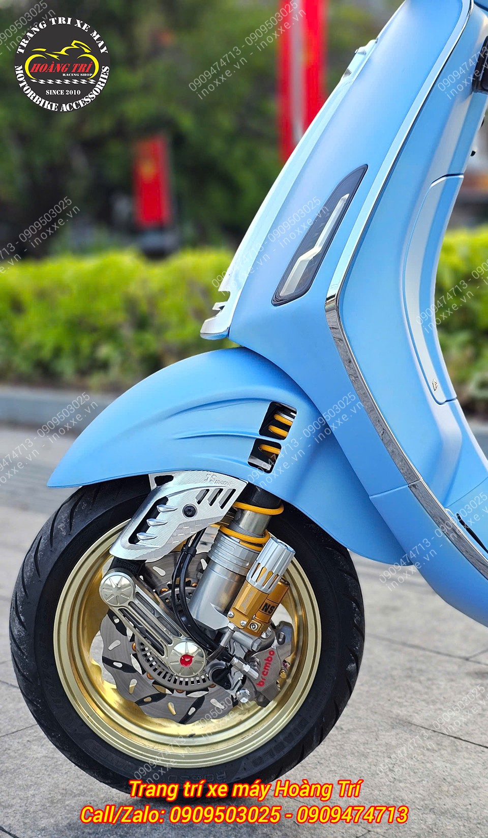 Trọn bộ phuộc Ohlins chính hãng Vespa Sprint / Vespa Primavera