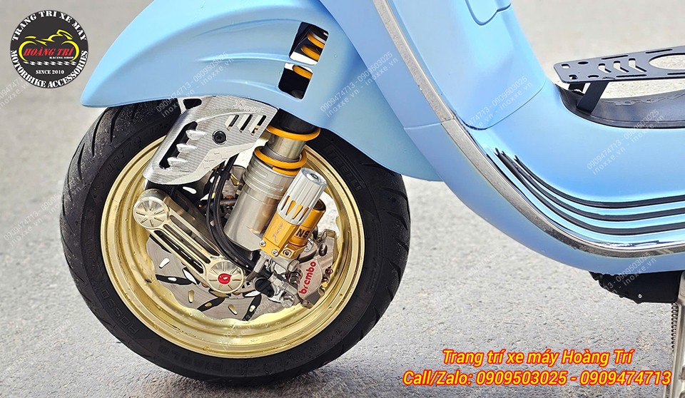 Trọn bộ phuộc Ohlins chính hãng Vespa Sprint / Vespa Primavera