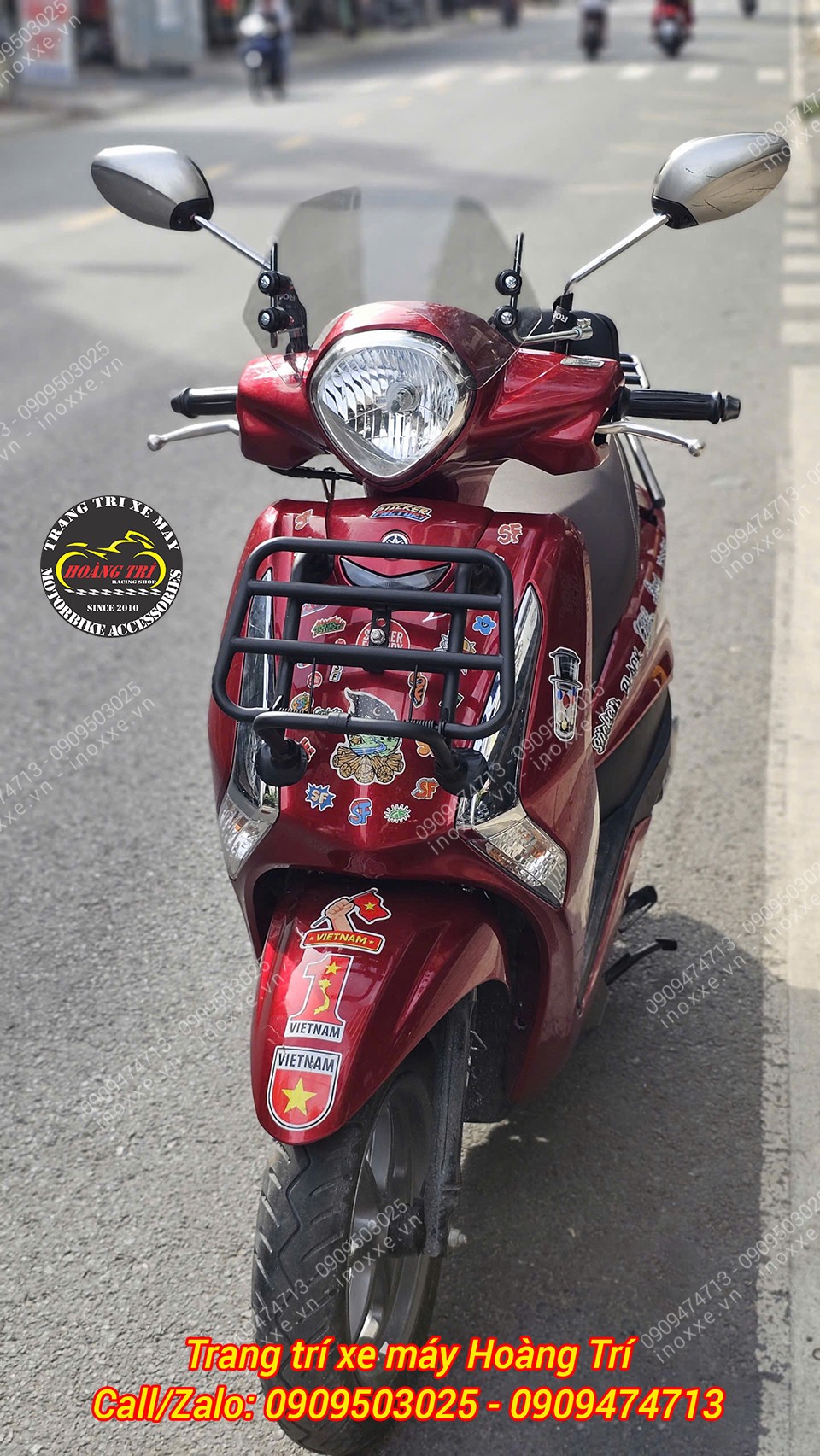 Kính chắn gió xe Yamaha Latte