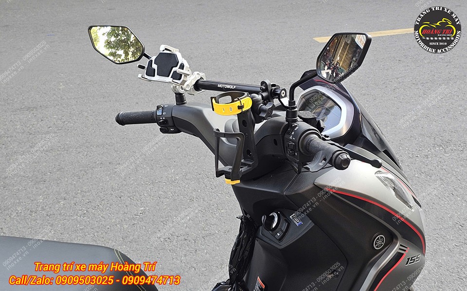 Giá đỡ điện thoại Motowolf bằng nhôm-MDL2826