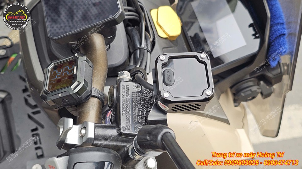 Đồng hồ thông báo áp suất lốp (cảm biến lắp ngoài) Chigee