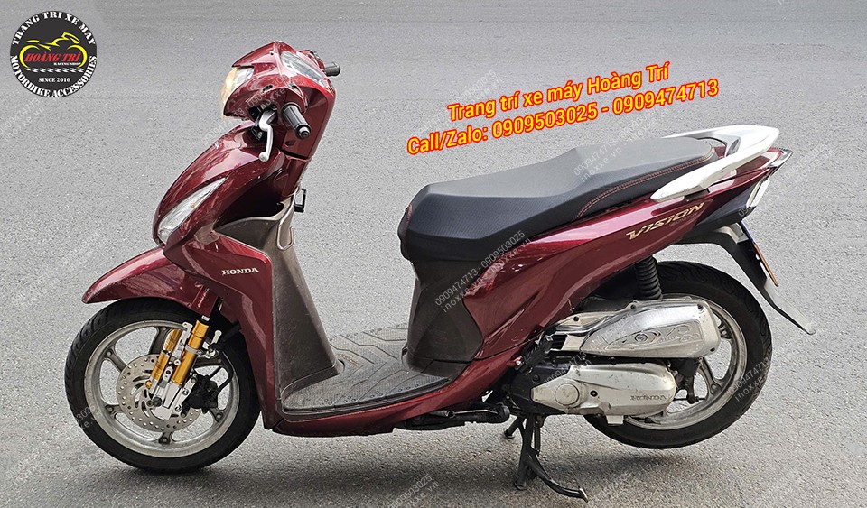 Phuộc KingHam nhôm CNC độ cho xe Vision