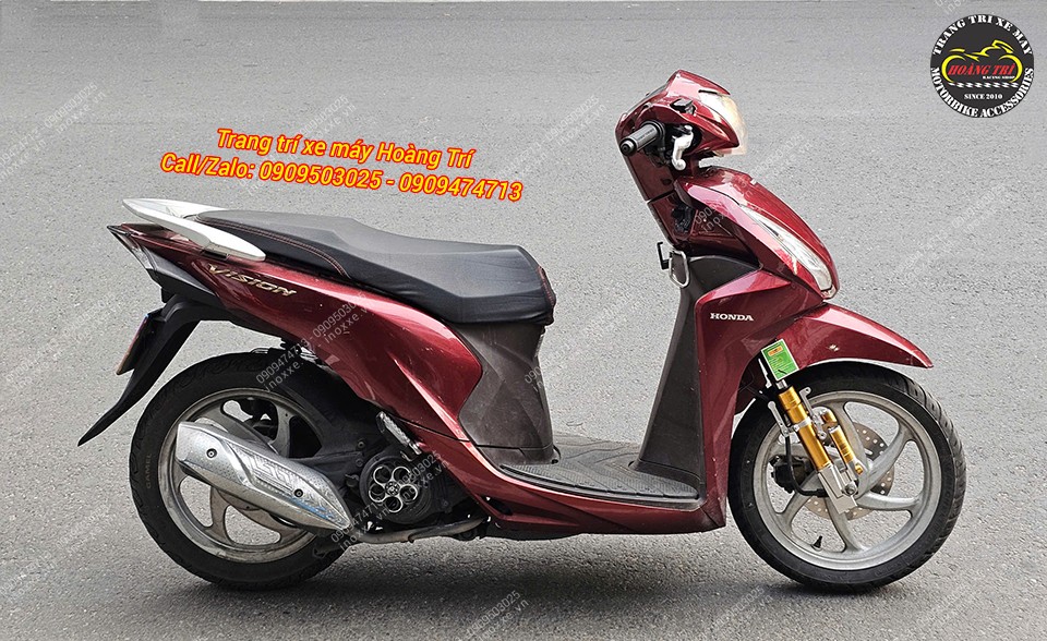 Phuộc KingHam nhôm CNC độ cho xe Vision