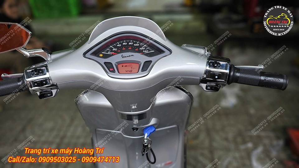 Đồng hồ Race Boy lắp chuẩn Vespa Sprint/Primavera