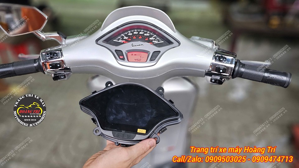 Đồng hồ Race Boy lắp chuẩn Vespa Sprint/Primavera