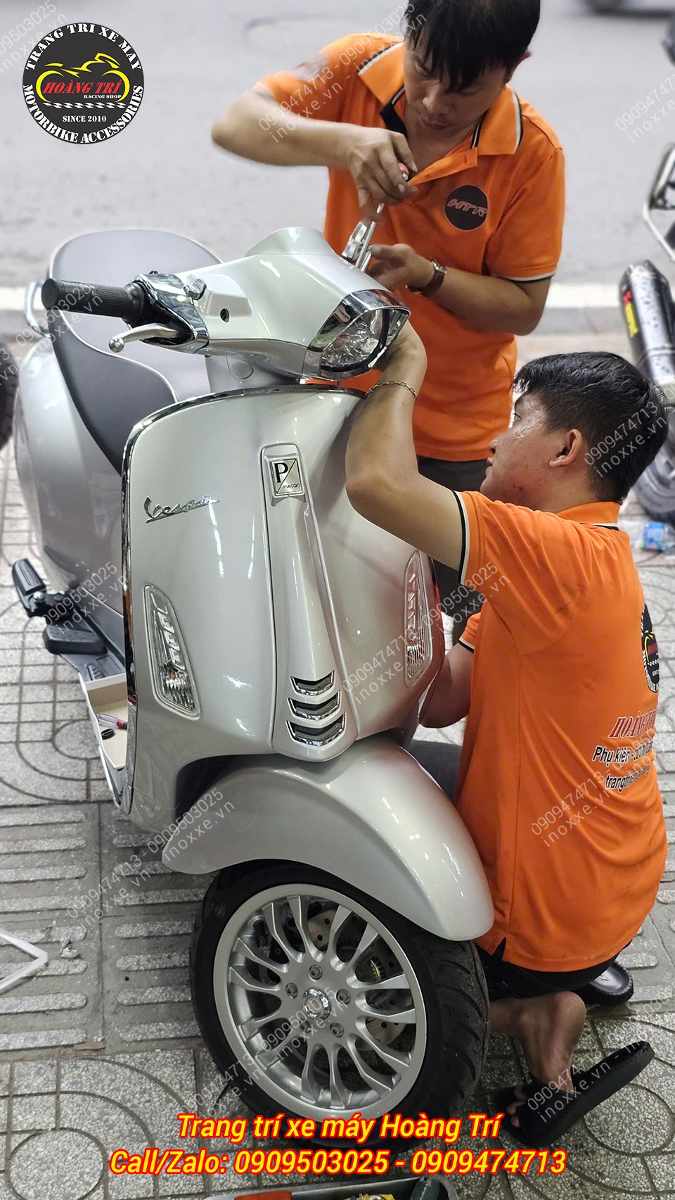 Đồng hồ Race Boy lắp chuẩn Vespa Sprint/Primavera