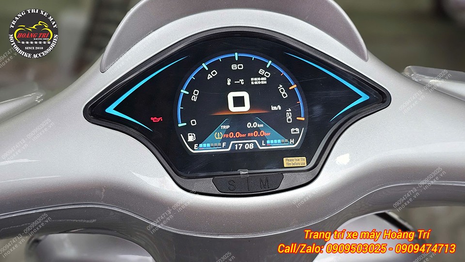 Đồng hồ Race Boy lắp chuẩn Vespa Sprint/Primavera