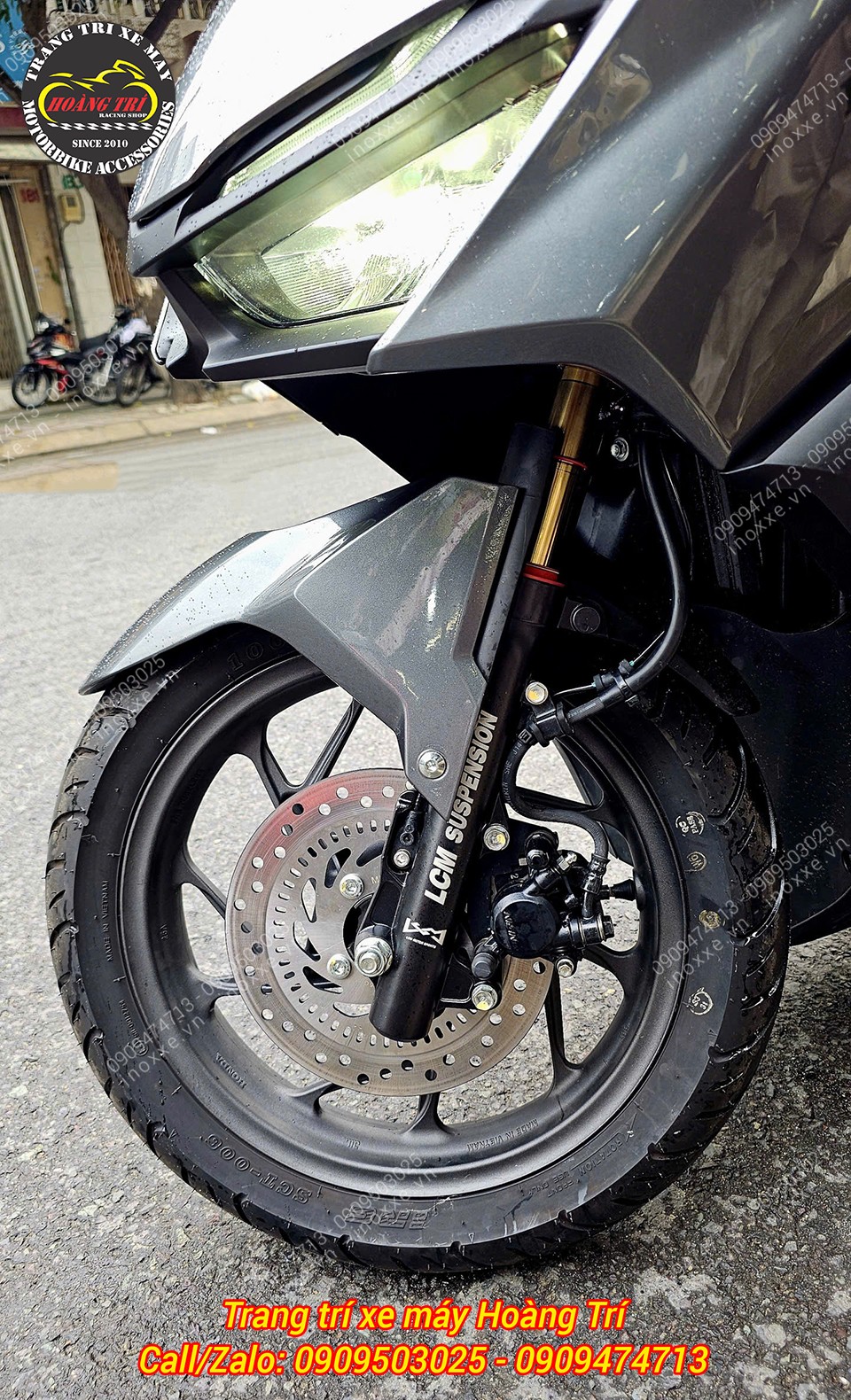 Phuộc trước LCM cho xe Vario/Click Thái 160