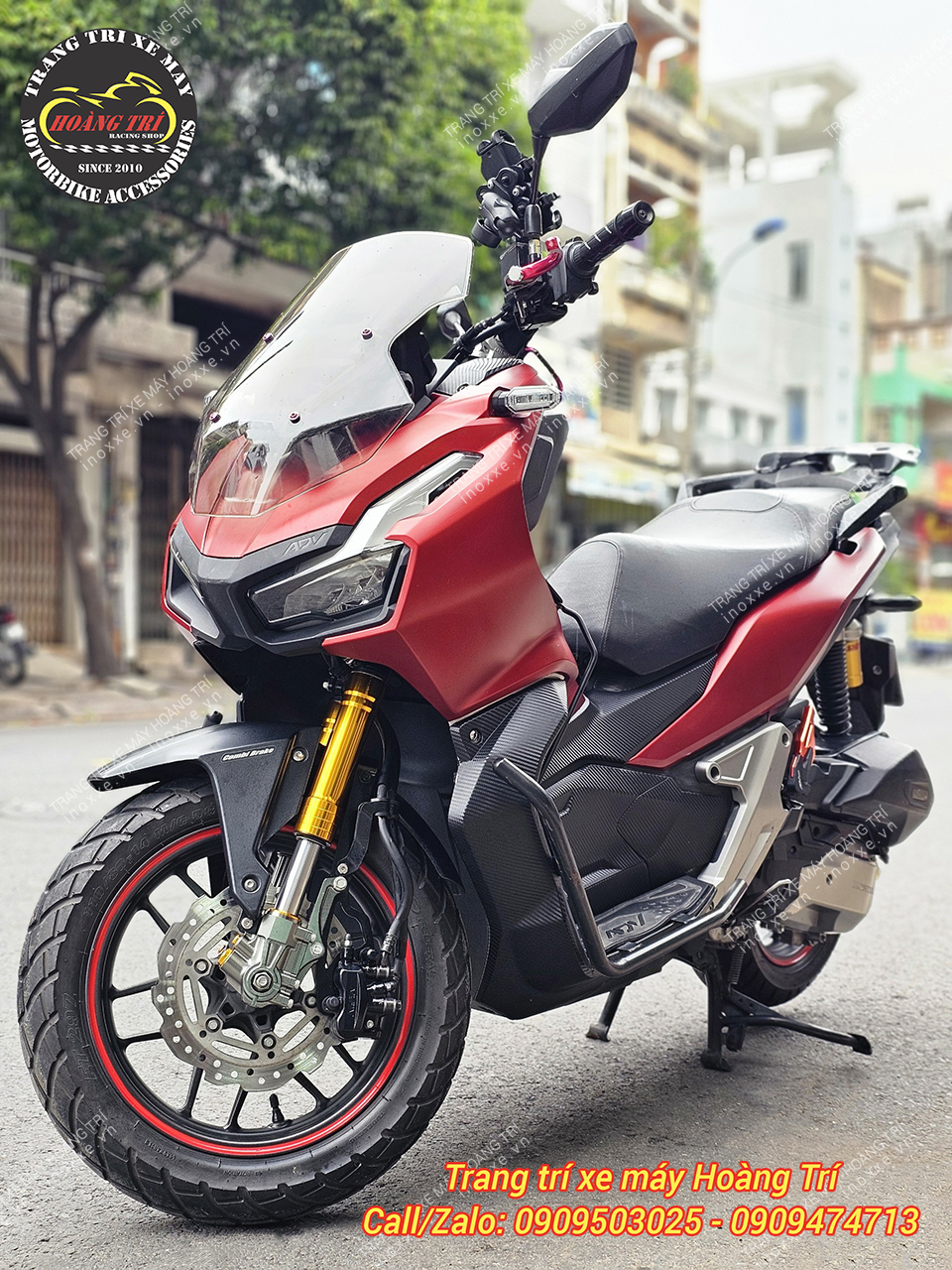 Phuộc Upside Down ASR độ cho xe ADV 150/ ADV 160