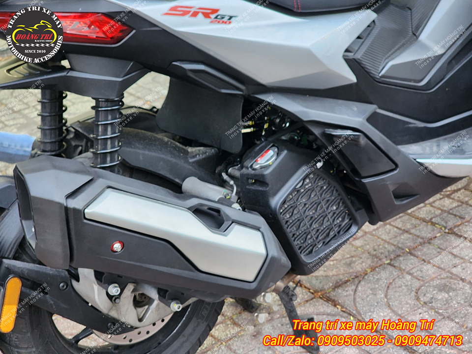 Ốp Pô ADV 350 độ cho xe Aprilia SR GT 200