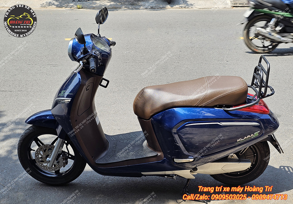 Baga sau lắp chuẩn cho xe máy điện Klara S kiểu Vespa