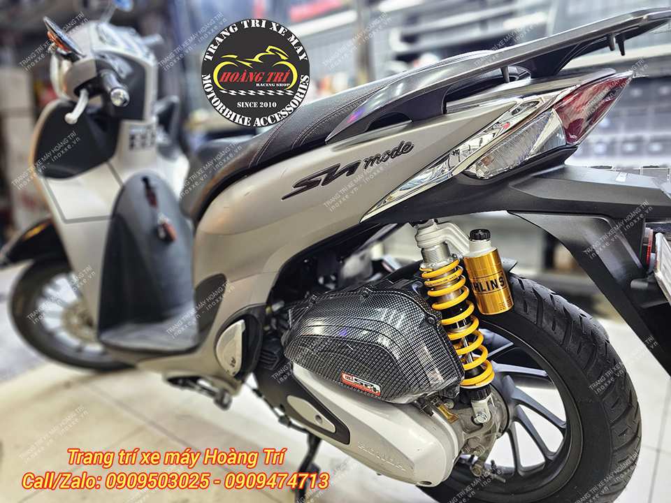 Phuộc Ohlins HO231 chính hãng lắp cho xe SH Mode