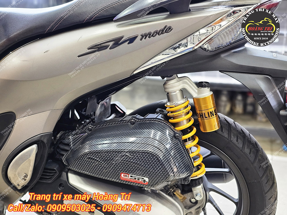 Phuộc Ohlins HO231 chính hãng lắp cho xe SH Mode