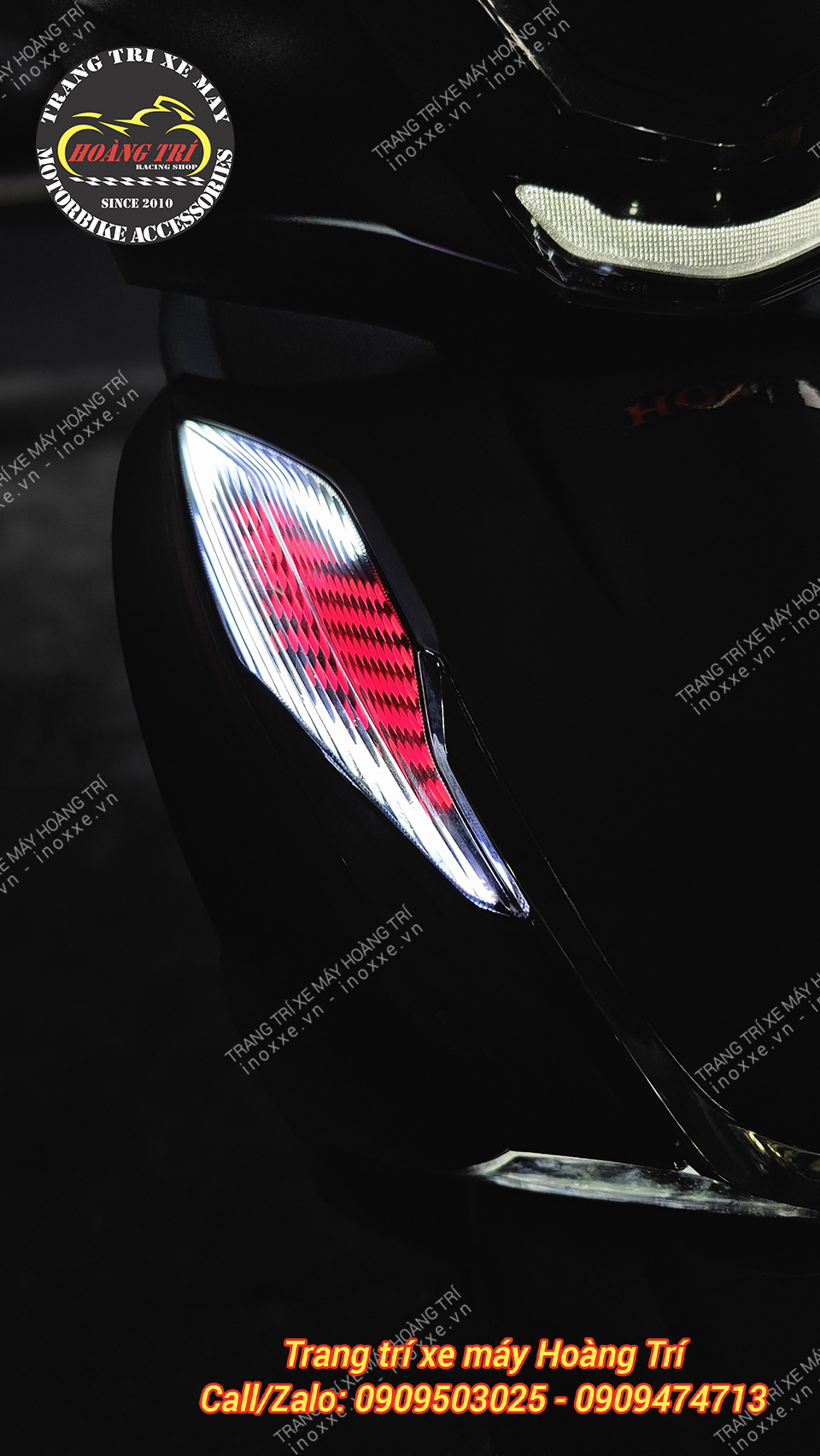 Độ đèn Led Audi A7 Pro cho xe SH 125/150/160/350