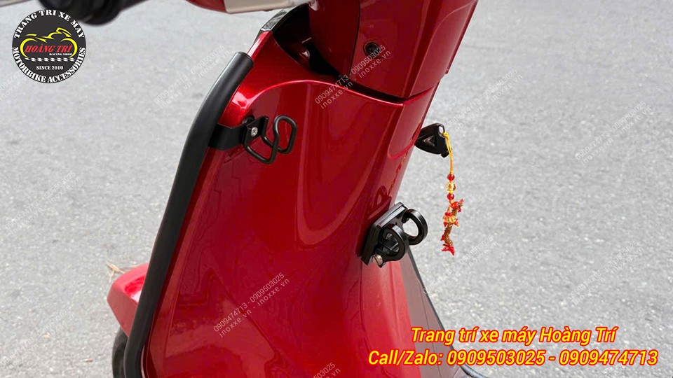 Móc treo đồ cho xe Vinfast Klara - Móc nhôm HTR-Grande