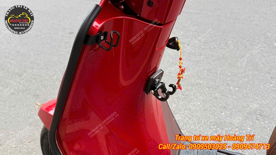 Móc treo đồ cho xe Vinfast Klara - Móc nhôm HTR-Grande