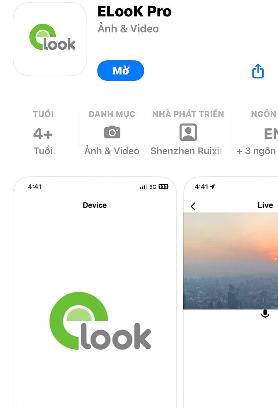 Màn hình ELook 5 inch camera hành trình và dẫn đường