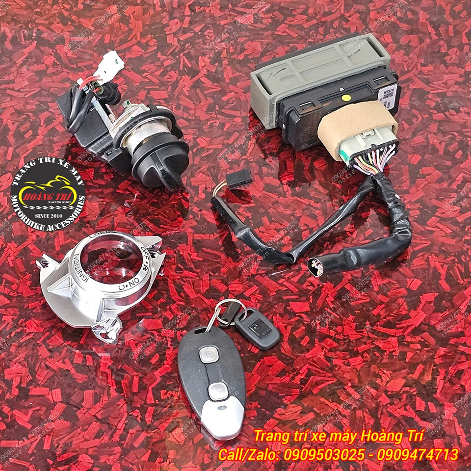 Bộ khóa Smartkey độ cho Vespa Sprint/Primavera chính hãng