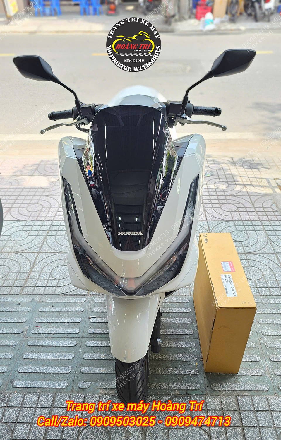 Kính chắn gió PCX 160 2025 chính hãng Honda Thái Lan