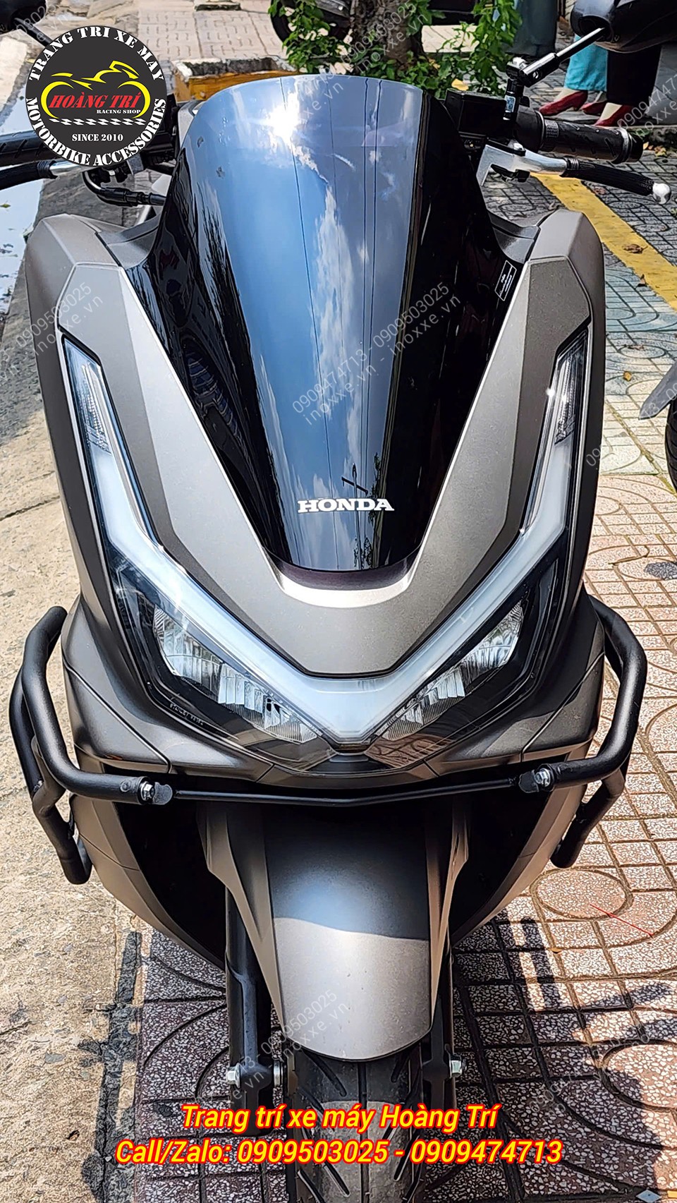 Kính chắn gió PCX 160 2025 chính hãng Honda Thái Lan