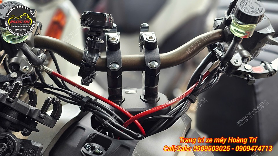 Trọn bộ cùm nâng ghi đông dành cho PCX 150/160 và ADV 150/160
