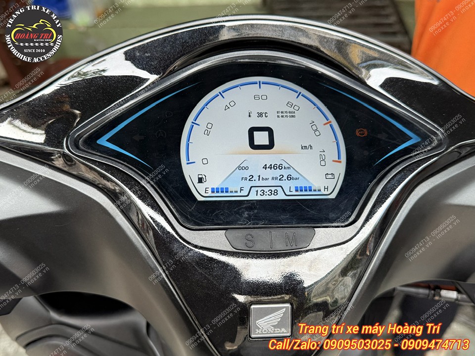 Đồng hồ Race Boy Vespa cho xe Future Led/Wave i 125