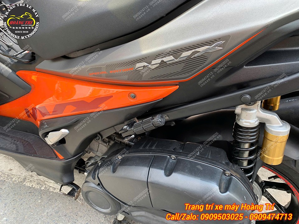 Gác chân phụ HTR cho xe Yamaha NVX