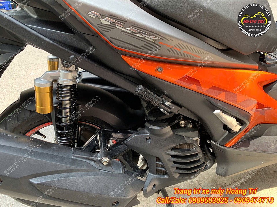 Gác chân phụ HTR cho xe Yamaha NVX