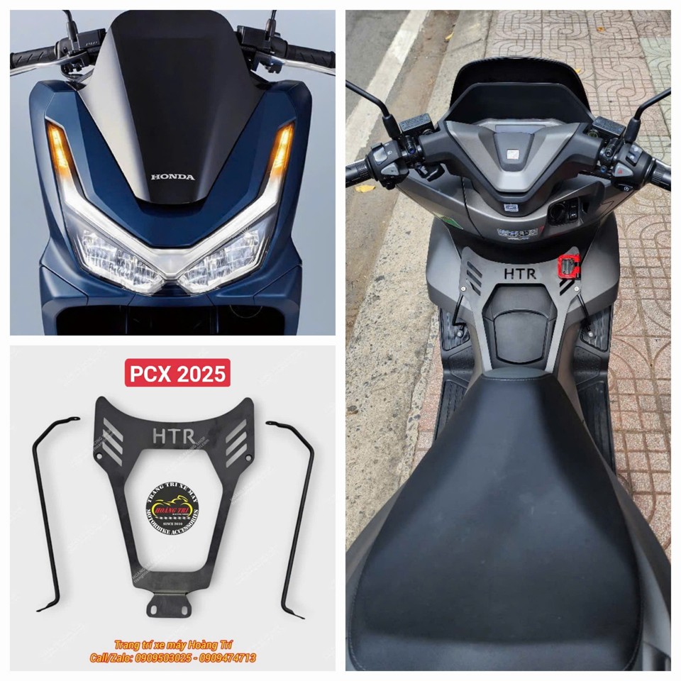 Baga giữa PCX 160 CNC không khoan lổ