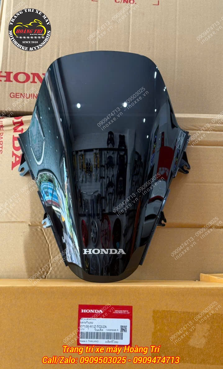 Kính chắn gió PCX 160 2025 chính hãng Honda Thái Lan