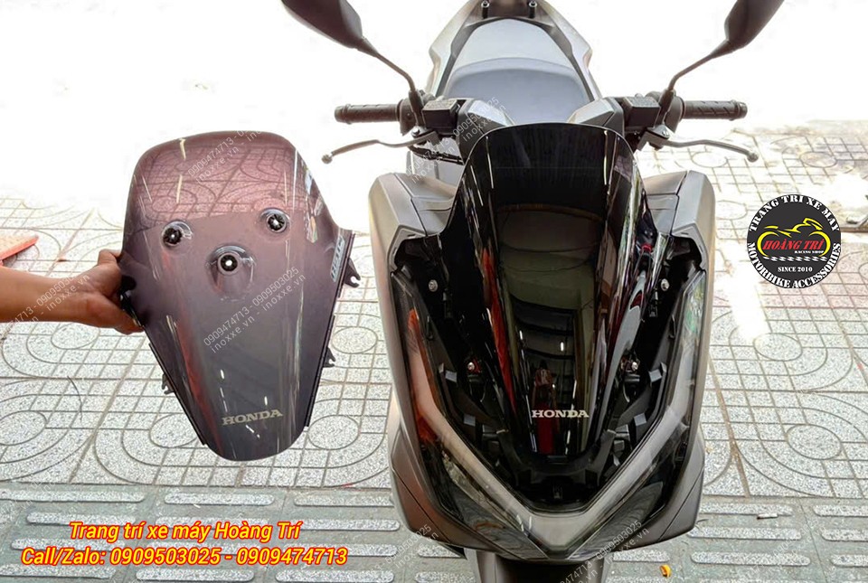 Kính chắn gió PCX 160 2025 chính hãng Honda Thái Lan