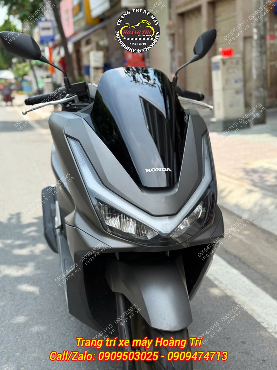 Kính chắn gió PCX 160 2025 chính hãng Honda Thái Lan