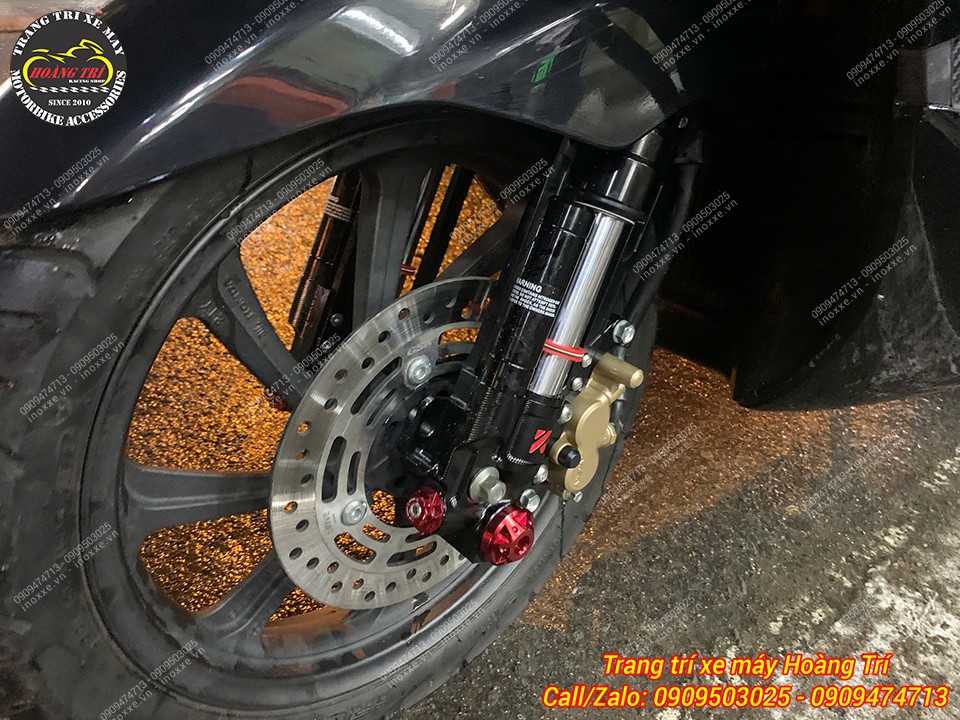 Phuộc Upside Down KingHam lắp cho xe PCX 2018 - 2020