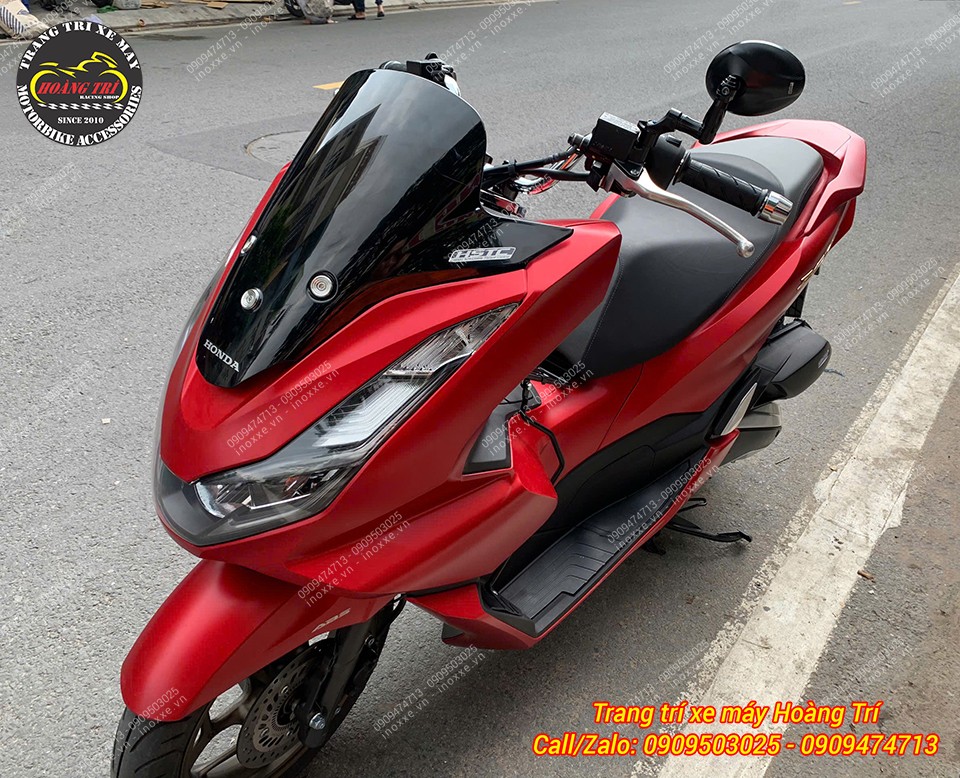 Ốc kiểu trang trí chắn gió PCX 160 2021-2025