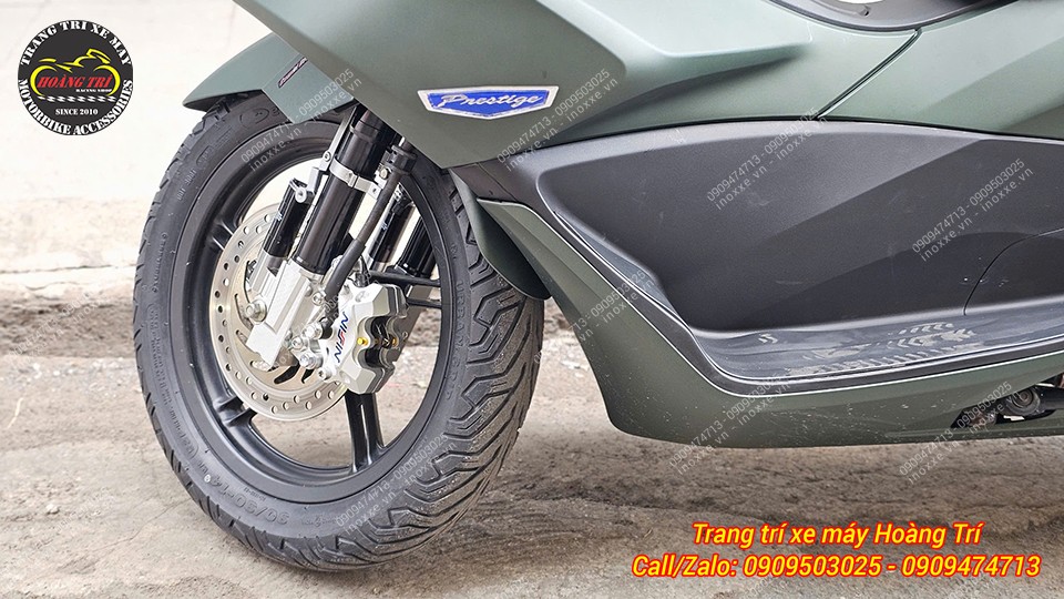 Phuộc trước KingHam nhôm CNC độ cho xe PCX